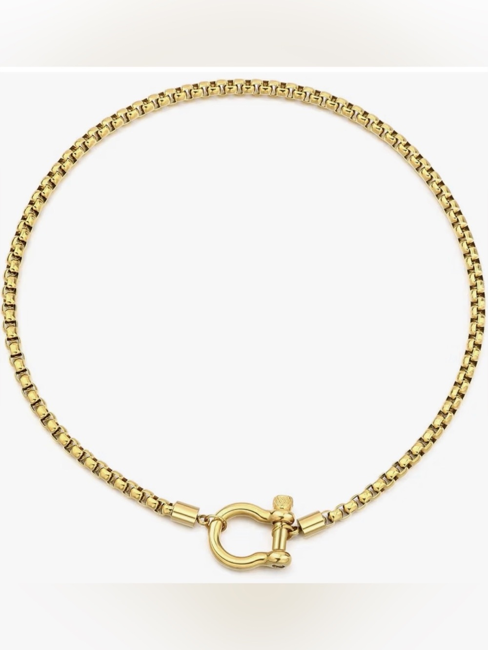 Horsebit Shackle Necklace